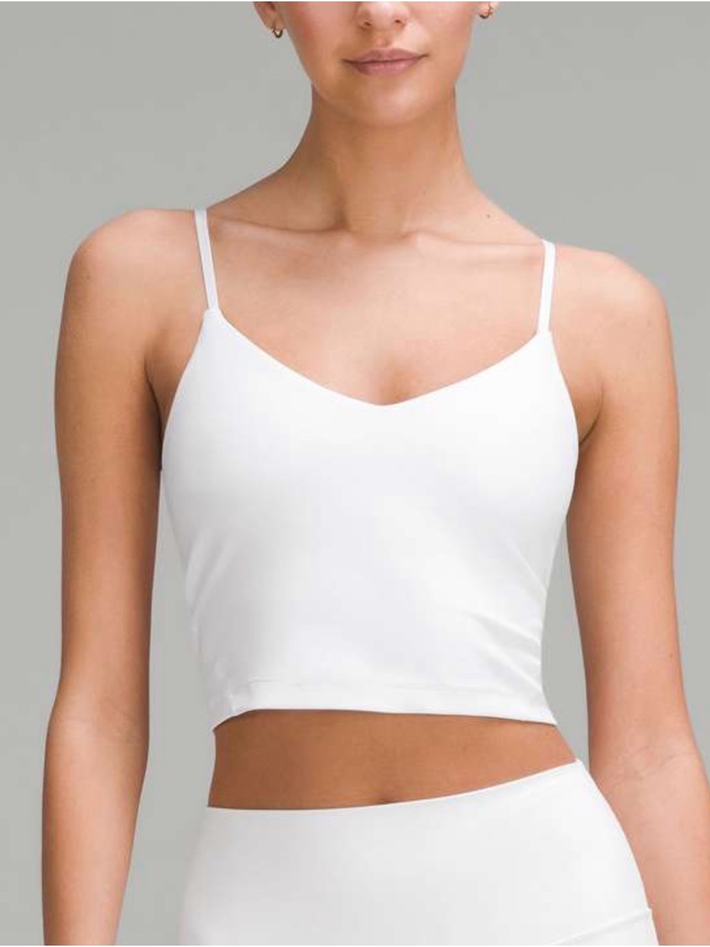 Lululemon Align Cropped Cami Cropped V-Neck Spaghetti Strap Tank